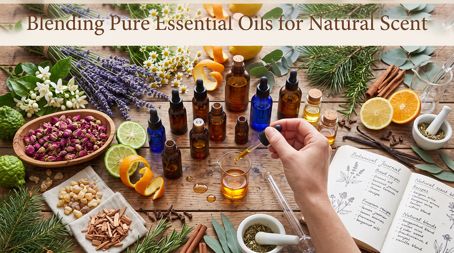 Essential oil only versus synthetic fragrance