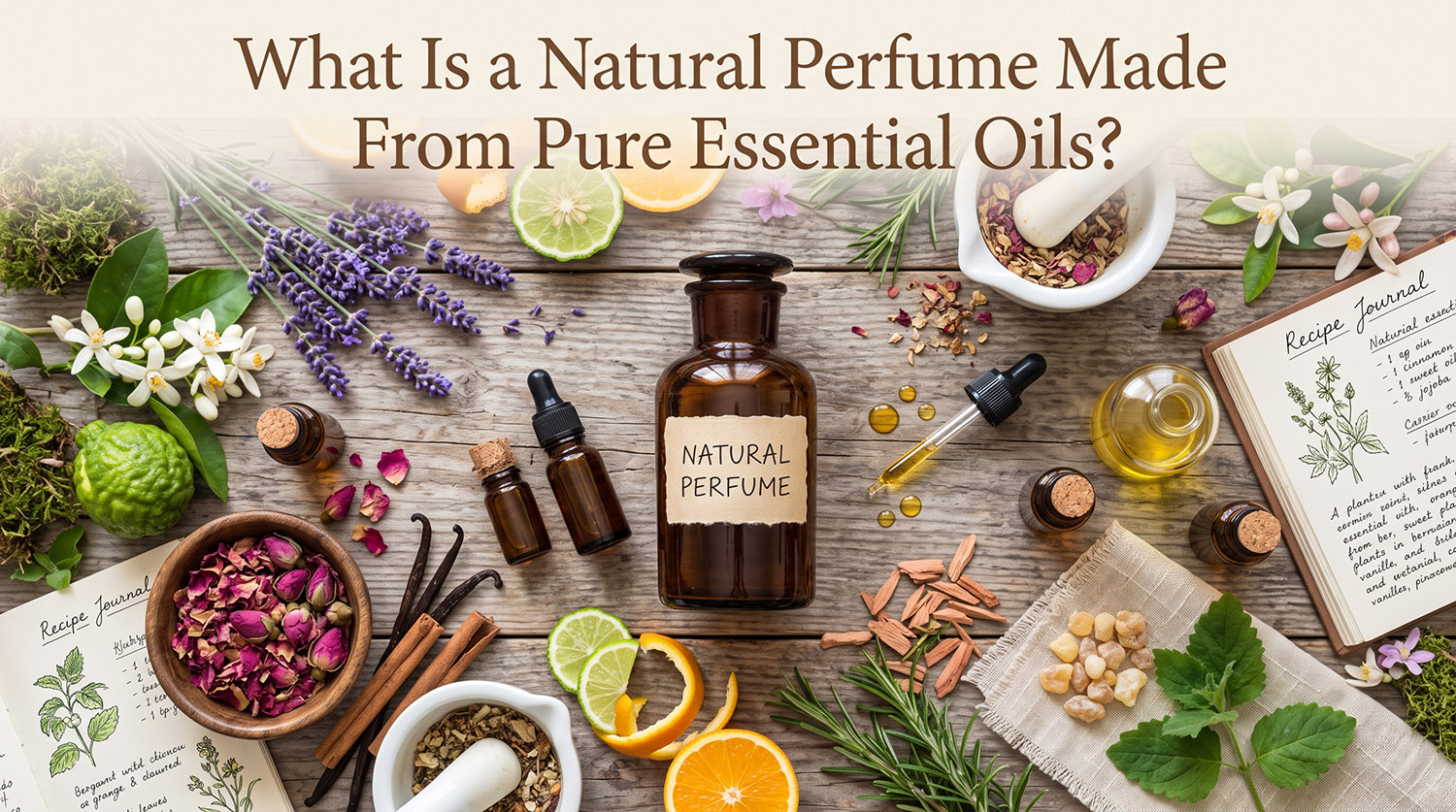 Why Is a Natural Perfume Made From Pure Essential Oils